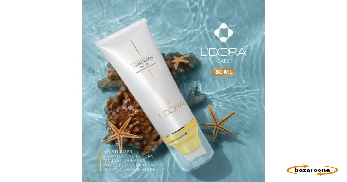 L’DORA SPF 50 Sunscreen Cream Suitable For All Skin Types | Bazaroona ...
